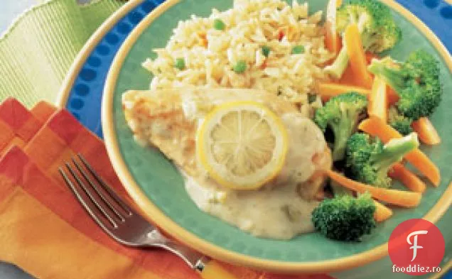 Campbell ' s pui cu broccoli cu lămâie