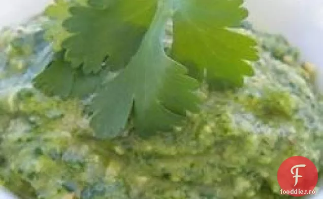 Cilantro Chili-Lime Caju Pesto