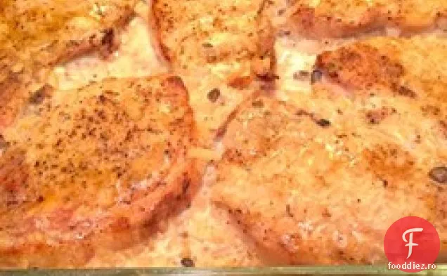 Sos De Ciuperci Cotlet De Porc La Cuptor