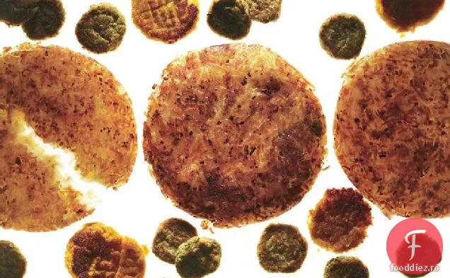 Latkes Picante de conopidă cu Za ' atar Aioli