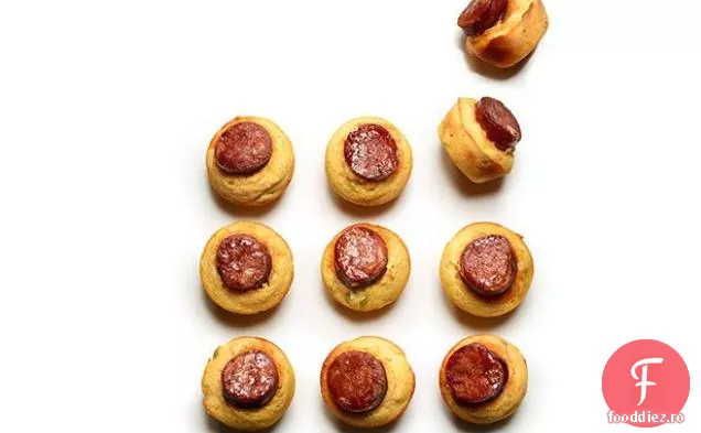 Mini Câini De Porumb Chorizo