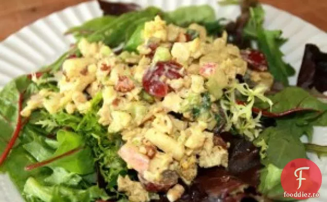Pui Slab Curry Și Salată De Conopidă