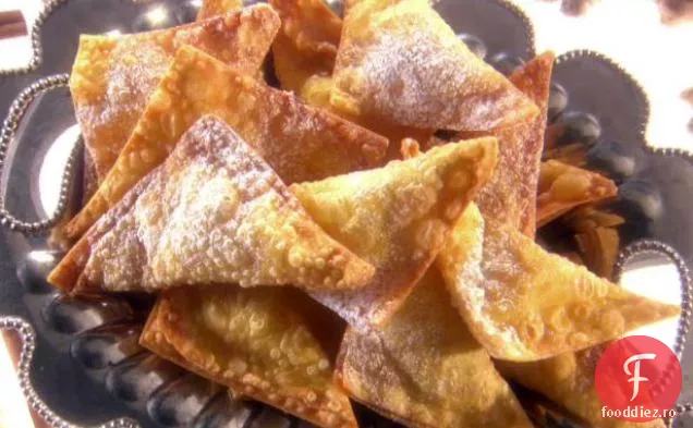 Wontons Prăjit Cu Portocale-Ghimbir