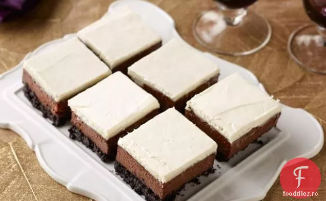 Cheesecake De Ciocolată Cu Mentă