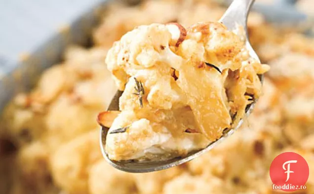 Gratin De Conopidă Cu Crustă De Migdale