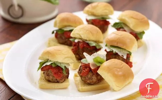 Neely ' s Meatball Sliders