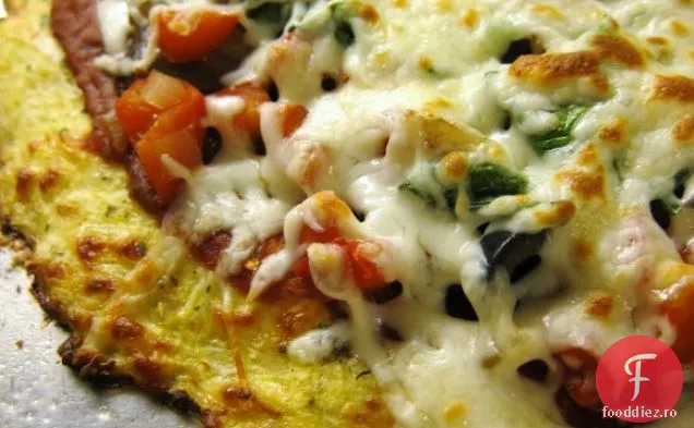 Pizza Cu Crustă De Conopidă