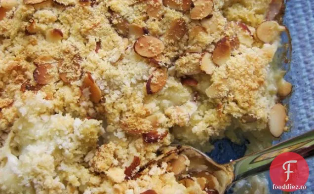 Gratin De Conopidă Cu Crustă De Migdale Prăjite