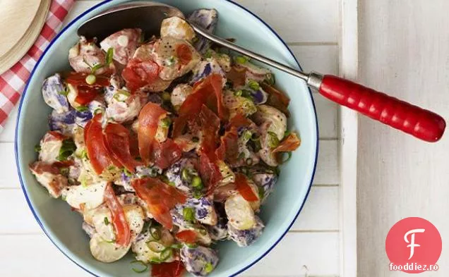 Salată cremoasă de cartofi și Prosciutto
