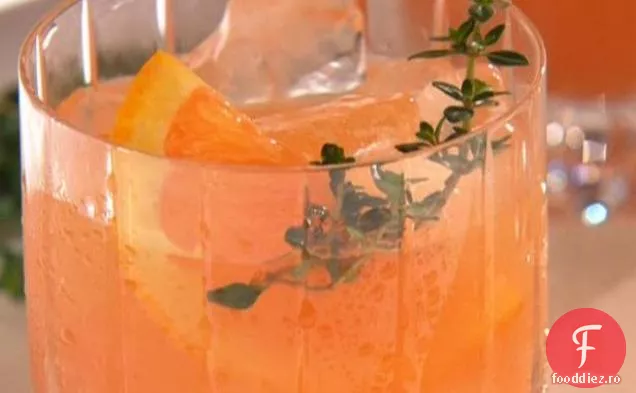 Herb și portocaliu Negroni