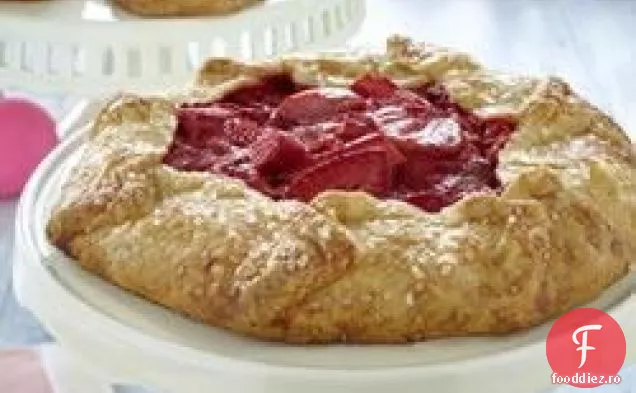 Căpșuni-Rubarbă Galette