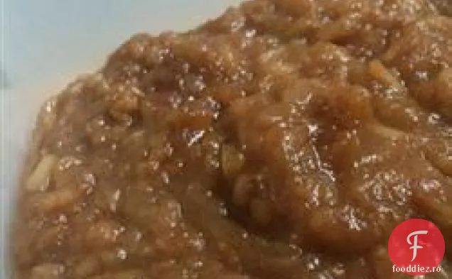 Sos De Piersici Cu Mere Fierte Lent