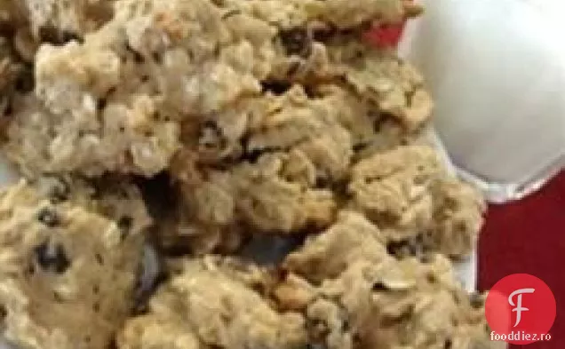 Cookie Cu Stafide Cu Fulgi De Ovăz Cu Conținut Scăzut De Zahăr