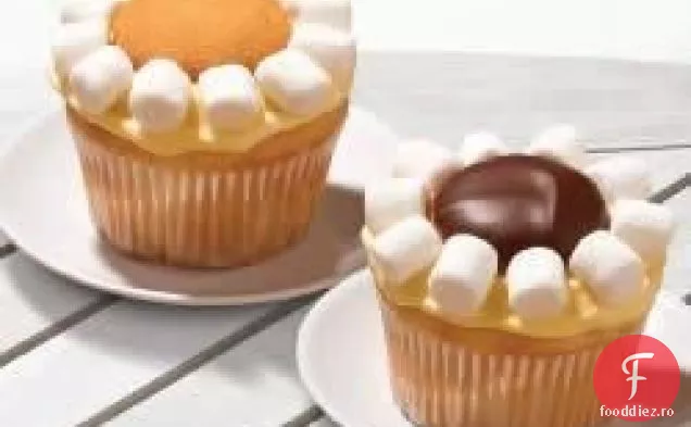 Lemon Daisy Cupcakes