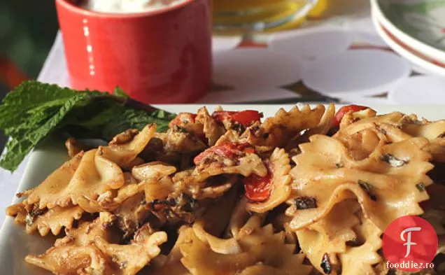 Paste De Legume Balsamice Prăjite Cu Mentă Și Iaurt