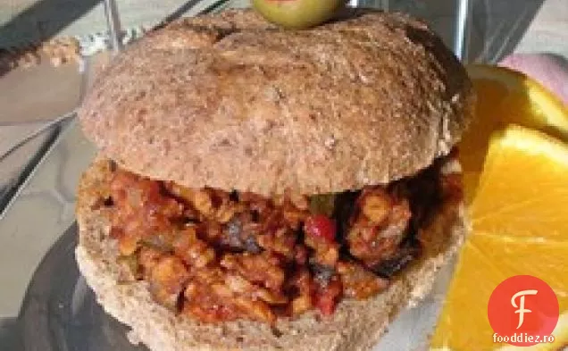 Barbeque Tempeh Sandwich-Uri