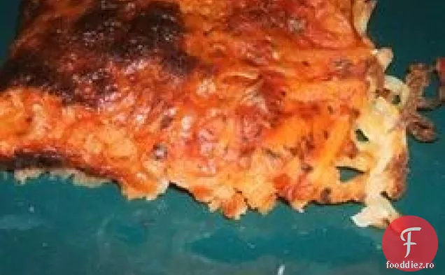 Pizza Cu Crustă De Cartofi