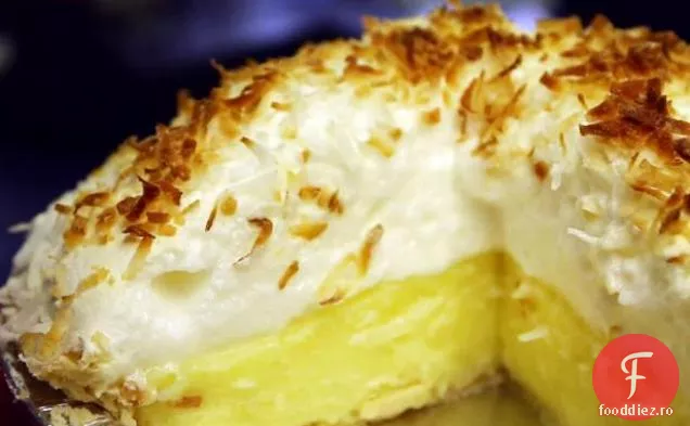 Plăcintă Cu Bezea De Nucă De Cocos