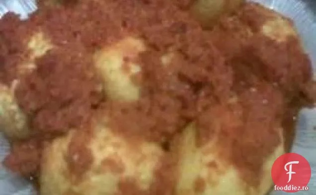 Telur Balado (sos picant de Chile cu ouă)