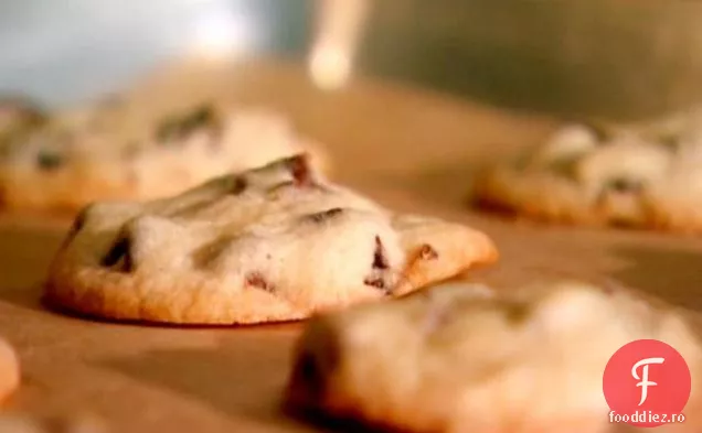 Cookie-Uri De Ciocolată Cu Cireșe De Vanilie