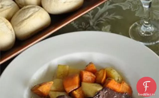 Carne de vânat cu rozmarin și Shiitake