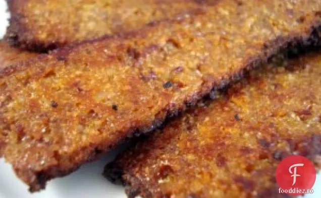 Slănină vegană de casă fără soia
