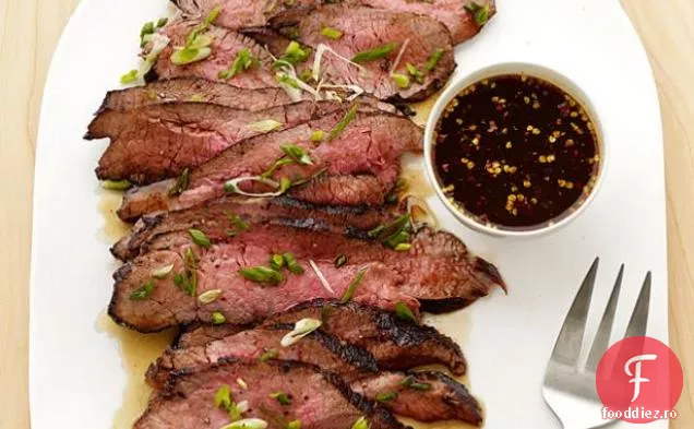 Carne de vită mandarină cu Scallions