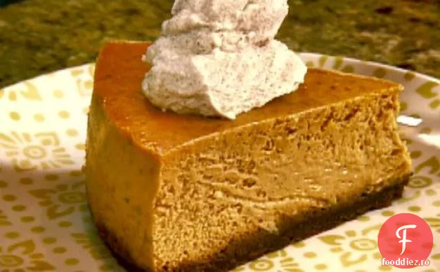 Gina ' s Pumpkin Cheesecake