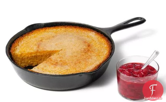 Pâine De Porumb Cu Gem De Căpșuni