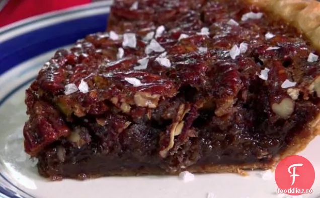 Plăcintă Cu Pecan Cu Caramel Sărat