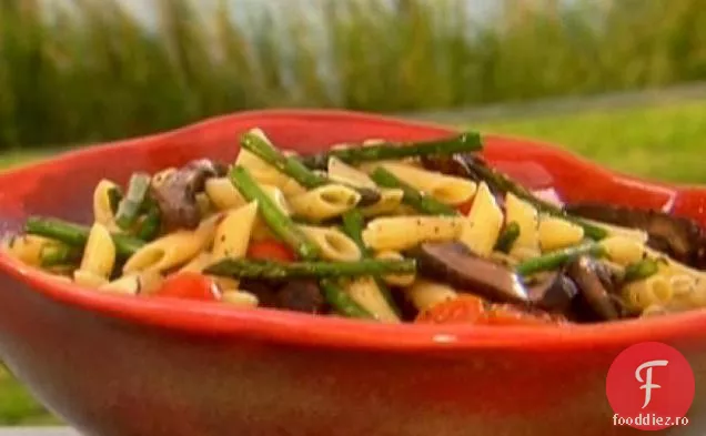 Portobello și salată de sparanghel