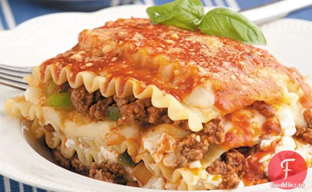 Lasagna Cu Tigaie Ușoară
