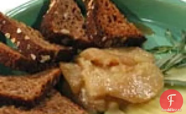 Gruyere cu Confit de pere
