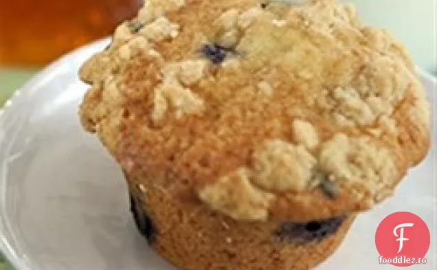 Miere Sărată Crumble Briose De Afine
