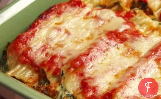 Cheesy Manicotti