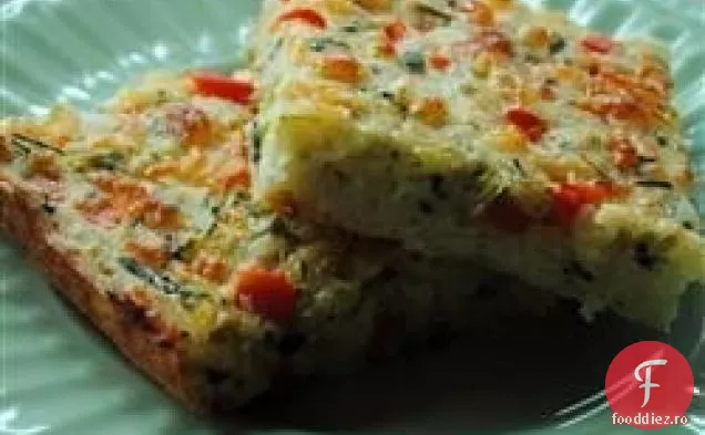 Zuquiche-Quiche De Dovlecei Fără Crustă