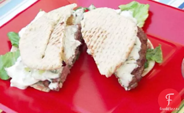 Meu Mare De Grăsime Greco Inspirat Burger