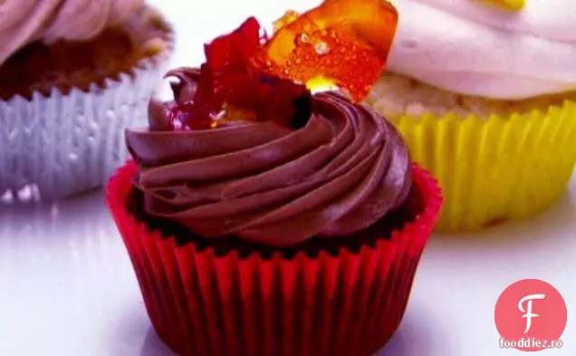 Cupcakes Cu Ciocolată Neagră Chipotle