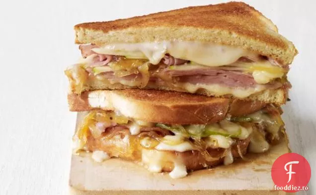 Brânză La Grătar Cu Șuncă-Taleggio