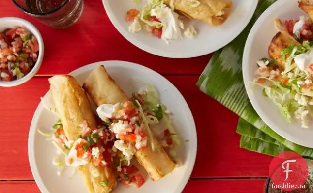 Mini-Tacos De Pui Crocant