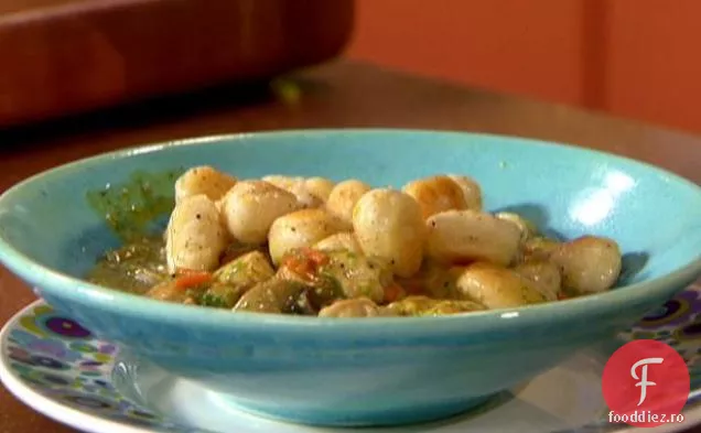 Pui și găluște italiene