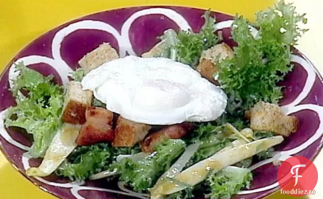 Supă și salată, cu stil: salată Lyonnaise și praz și supă de cartofi