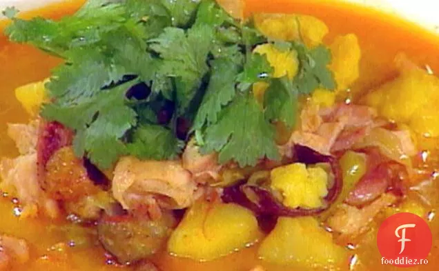 Curry de legume (cu pui, dacă doriți)