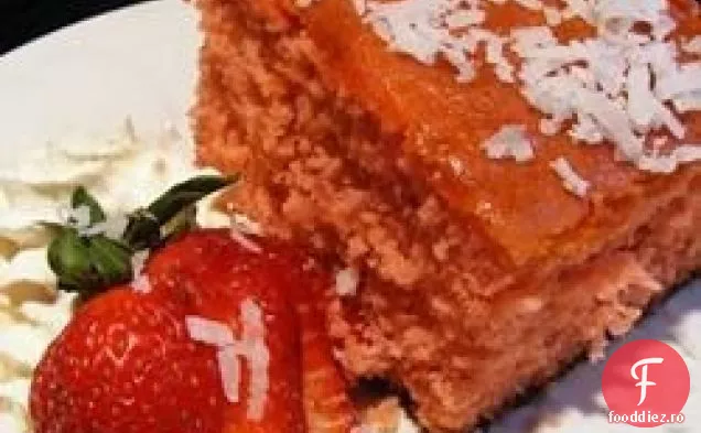 Tort de căpșuni și glazură II