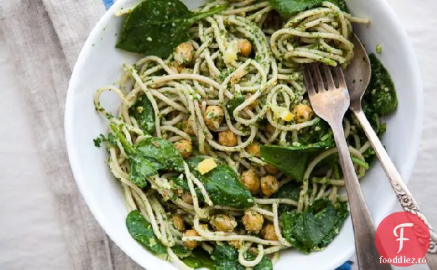 Paste Conservate Cu Lămâie + Năut Cu Pesto De Pătrunjel