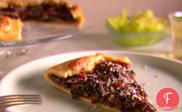 Crostata cu ciuperci și Pancetta