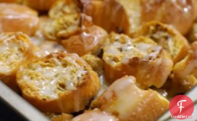 Budincă De Pâine Cu Gogoși