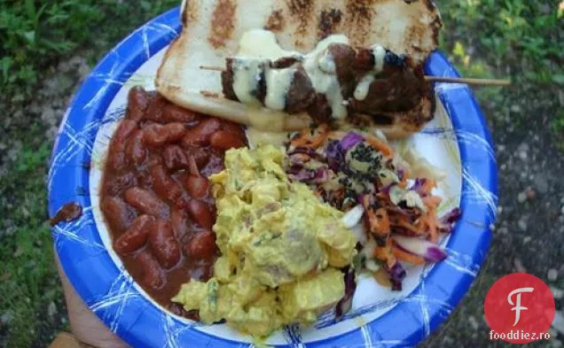 Salată De Cartofi Curry Cu Năut Și Rozmarin