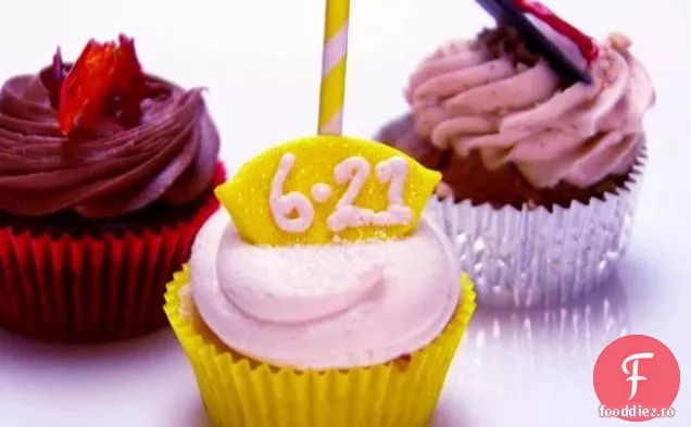 Cupcake Cu Limonadă De Rodie