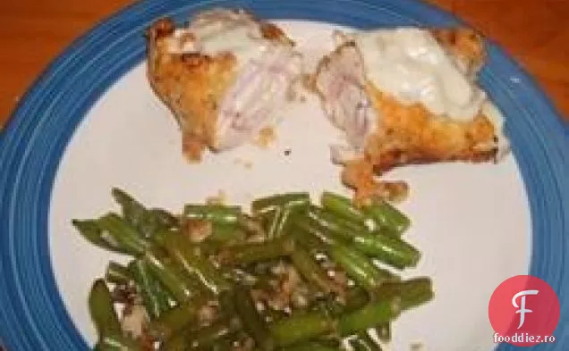 Cordon Bleu de pui cu sos de dimineață